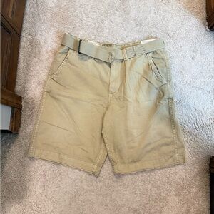 Tan Casual Shorts